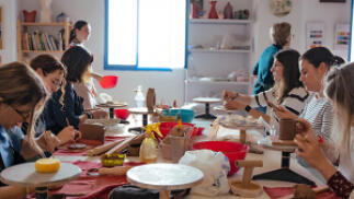 Taller de decoración cerámica